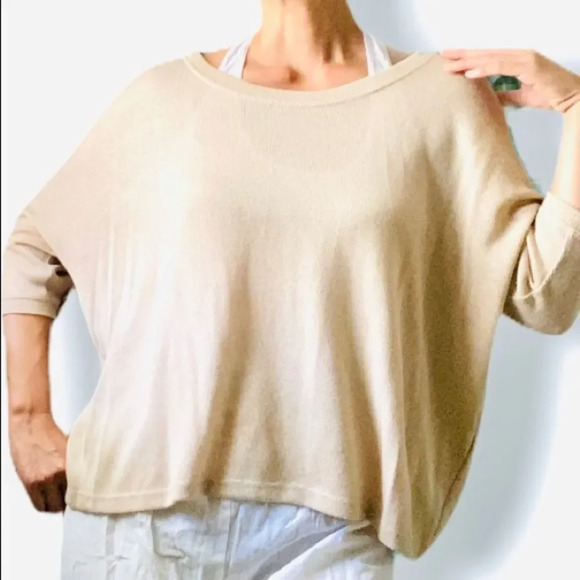 Odylyne Vintage Style Gold Lame Knit Sweater - Picture 11 of 12
